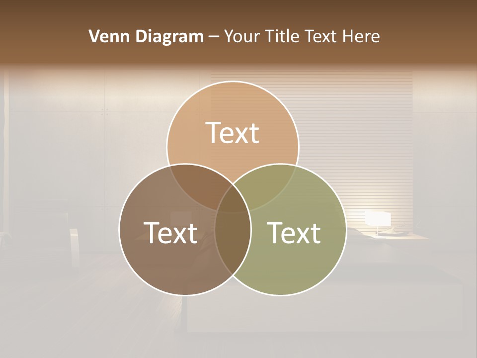 Trendy Bedroom Modern PowerPoint Template