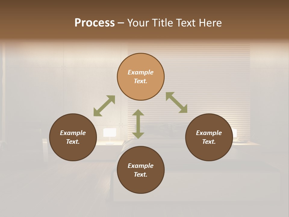 Trendy Bedroom Modern PowerPoint Template