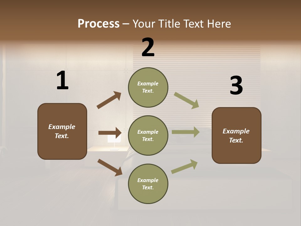 Trendy Bedroom Modern PowerPoint Template