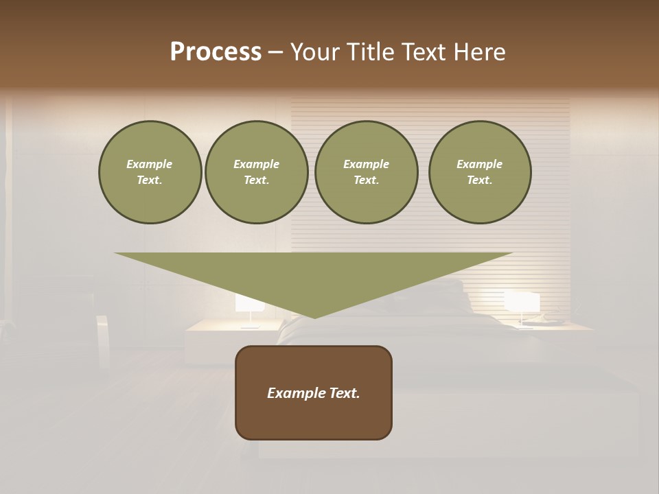 Trendy Bedroom Modern PowerPoint Template