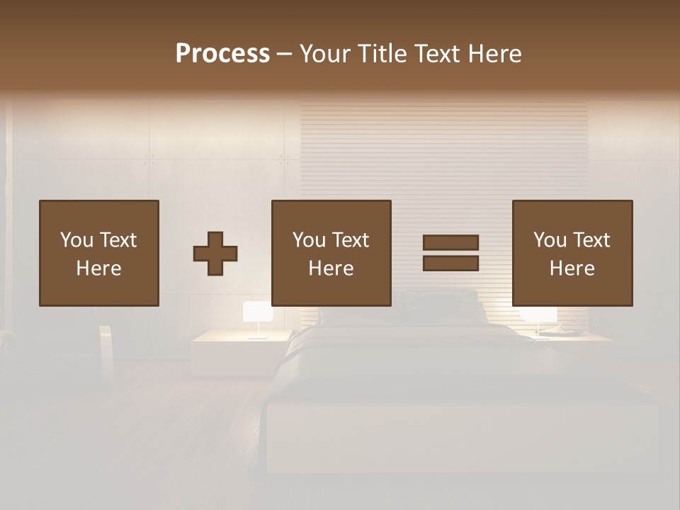 Trendy Bedroom Modern PowerPoint Template