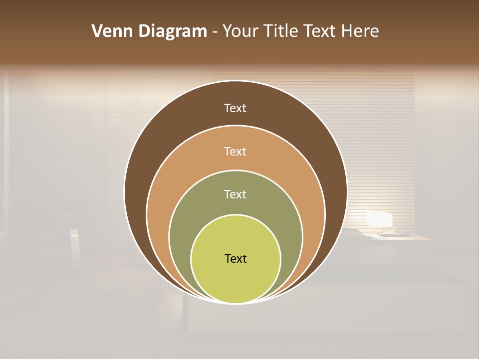 Trendy Bedroom Modern PowerPoint Template