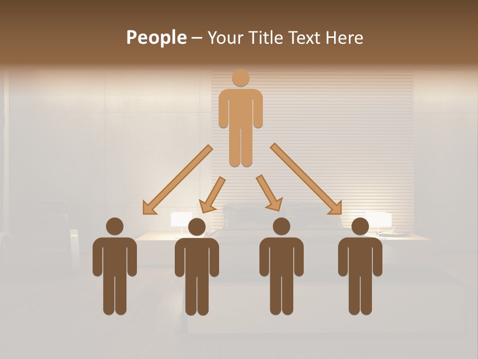 Trendy Bedroom Modern PowerPoint Template