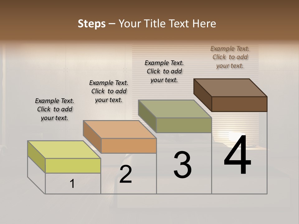 Trendy Bedroom Modern PowerPoint Template