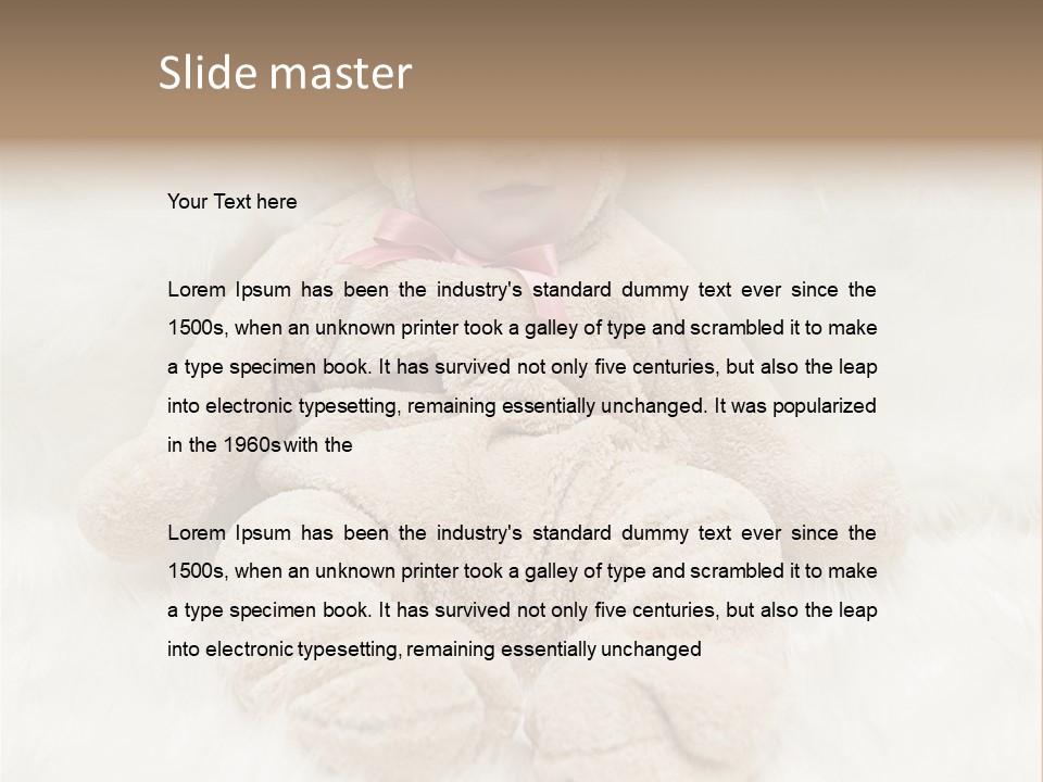 Holliday Beautiful White PowerPoint Template