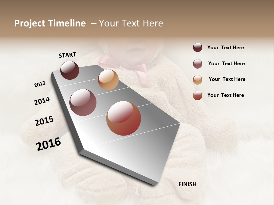 Holliday Beautiful White PowerPoint Template