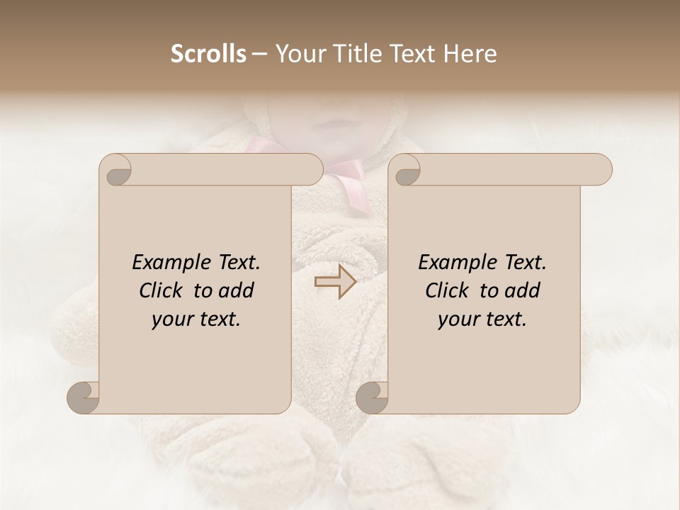 Holliday Beautiful White PowerPoint Template