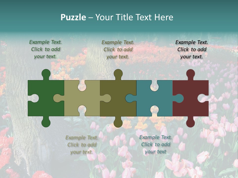 Details Decoration Flora PowerPoint Template