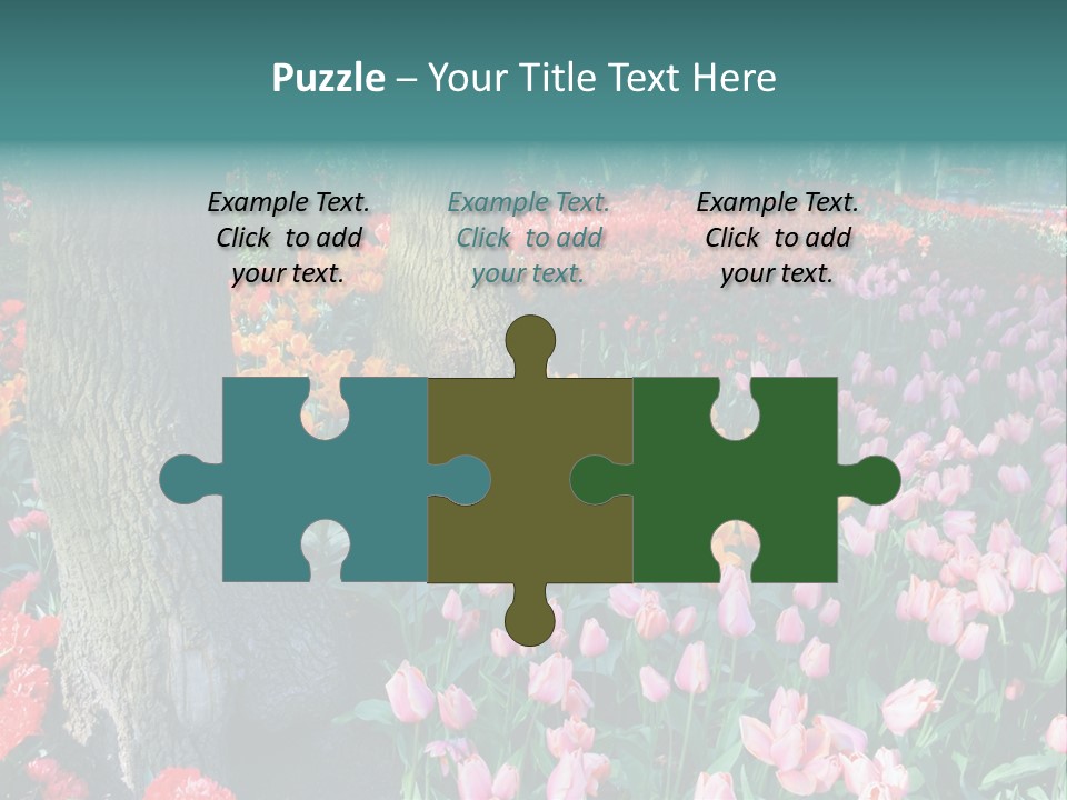 Details Decoration Flora PowerPoint Template