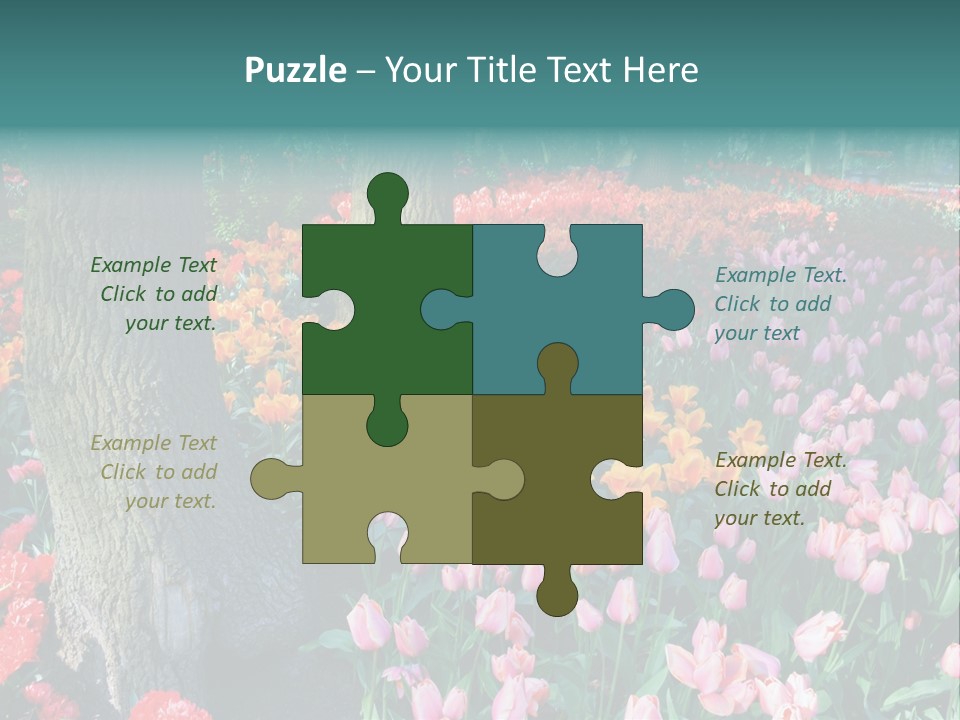 Details Decoration Flora PowerPoint Template