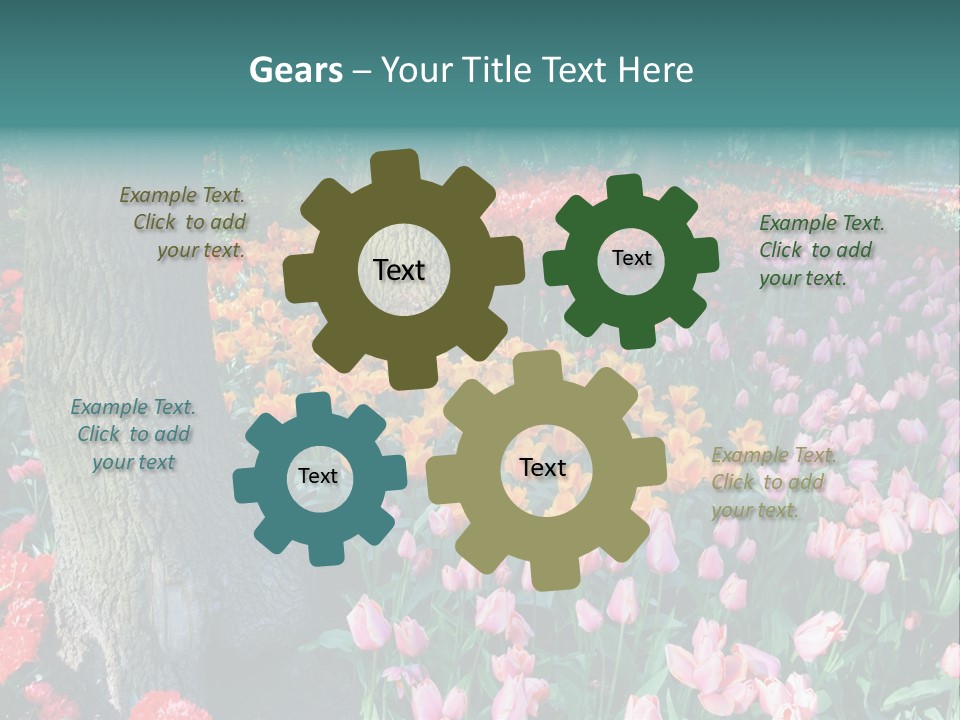 Details Decoration Flora PowerPoint Template
