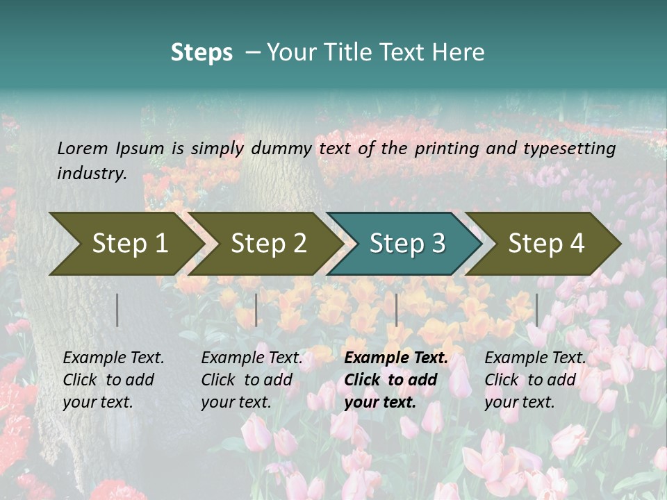 Details Decoration Flora PowerPoint Template