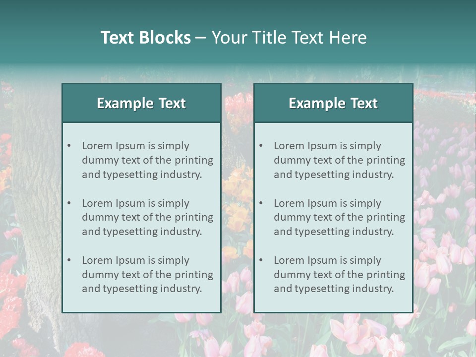 Details Decoration Flora PowerPoint Template