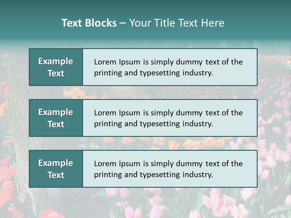 Details Decoration Flora PowerPoint Template