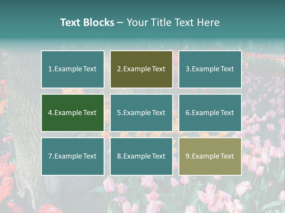 Details Decoration Flora PowerPoint Template