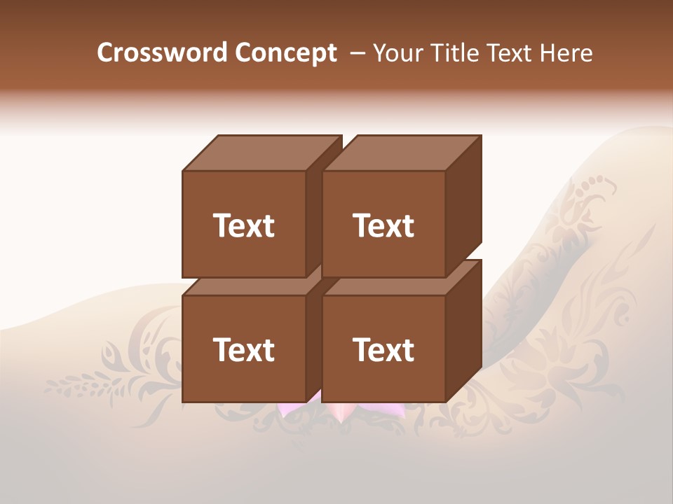 Care Pretty Beauty PowerPoint Template