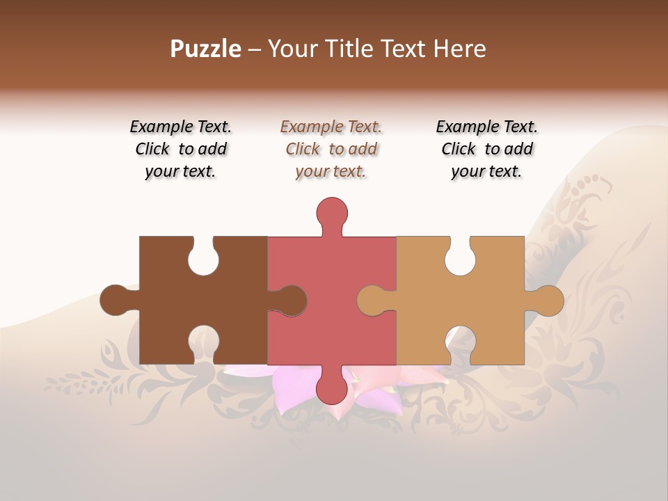 Care Pretty Beauty PowerPoint Template