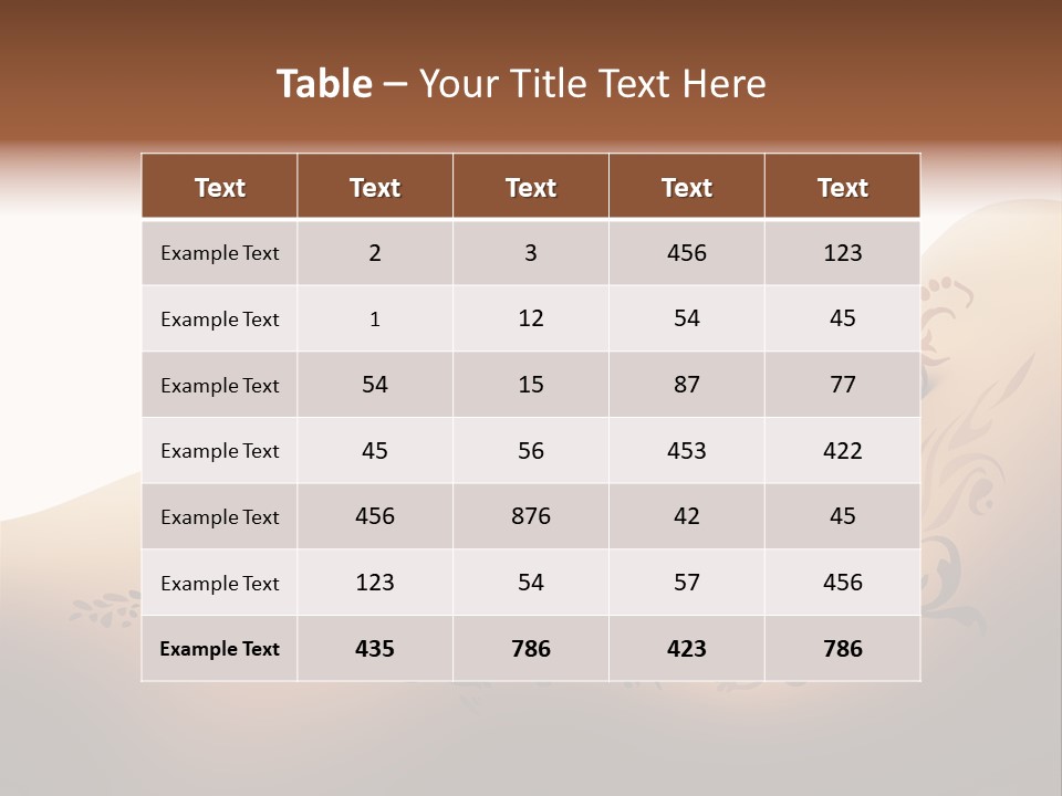 Care Pretty Beauty PowerPoint Template