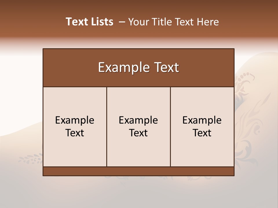 Care Pretty Beauty PowerPoint Template