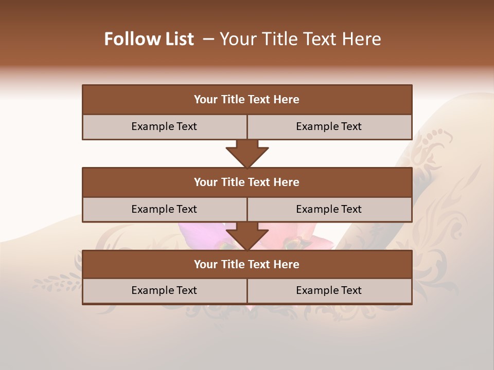 Care Pretty Beauty PowerPoint Template