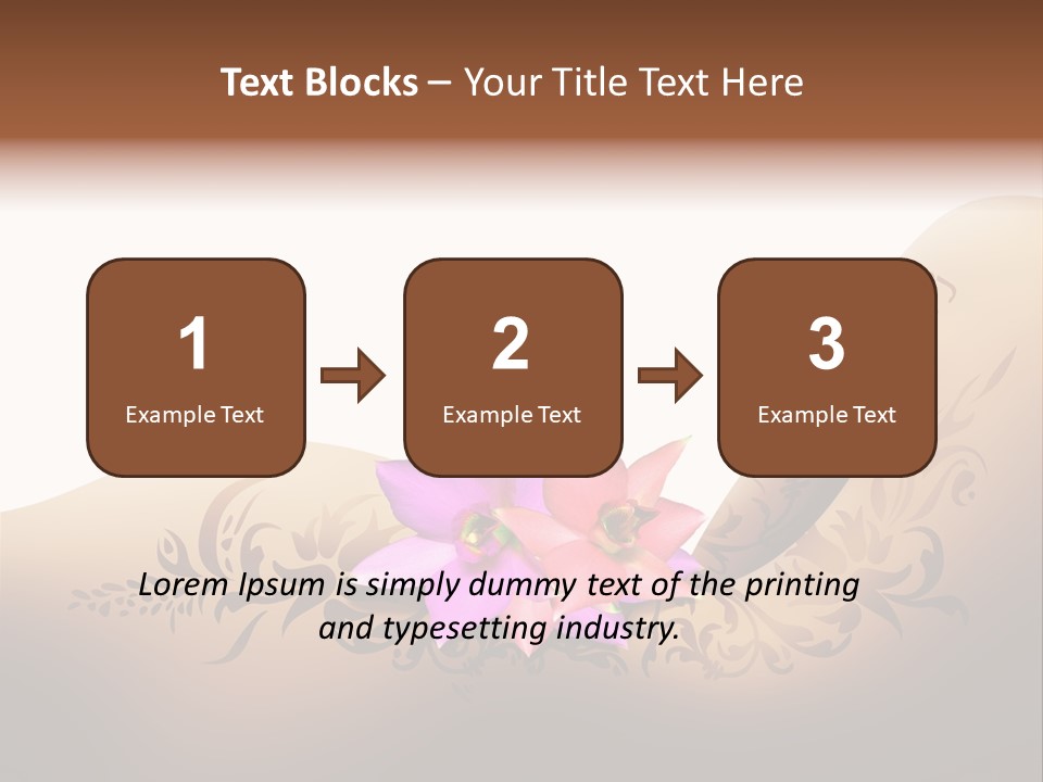 Care Pretty Beauty PowerPoint Template