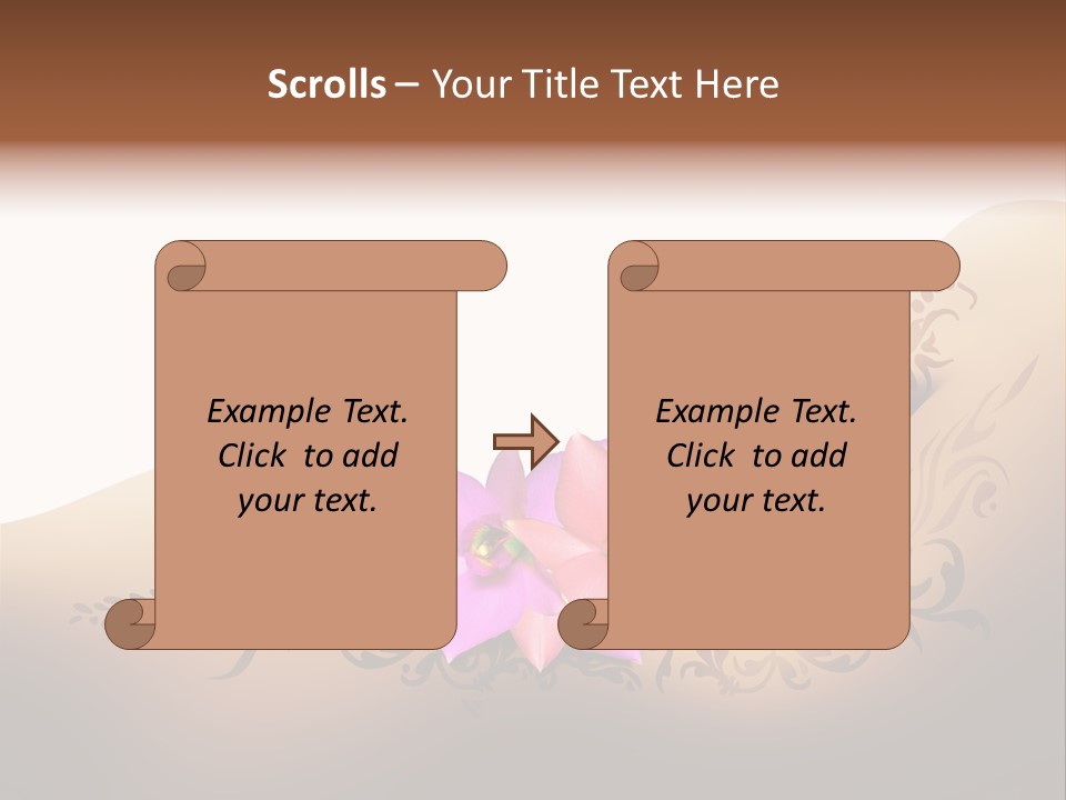 Care Pretty Beauty PowerPoint Template
