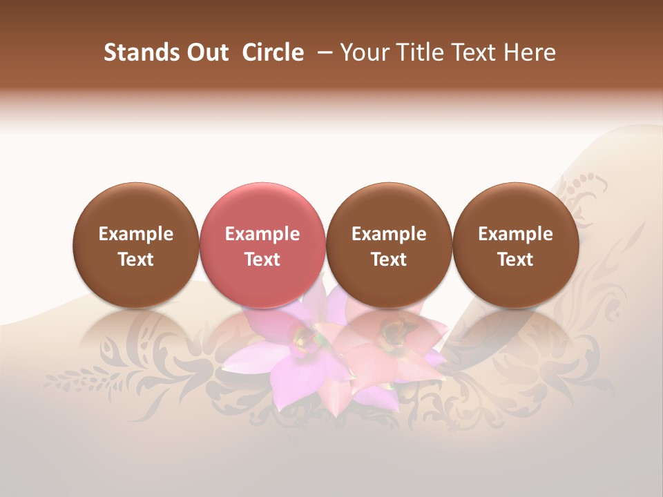 Care Pretty Beauty PowerPoint Template