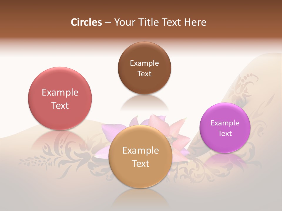 Care Pretty Beauty PowerPoint Template