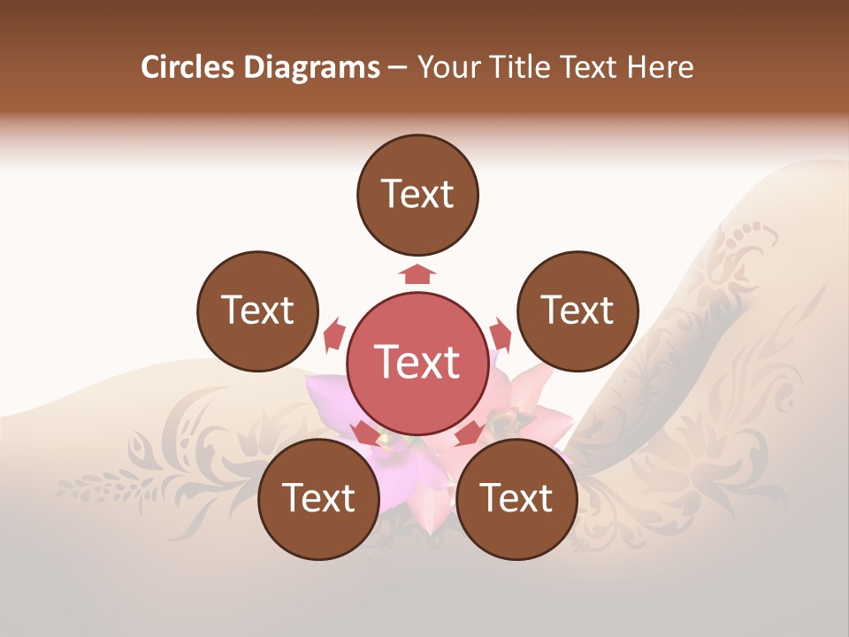 Care Pretty Beauty PowerPoint Template