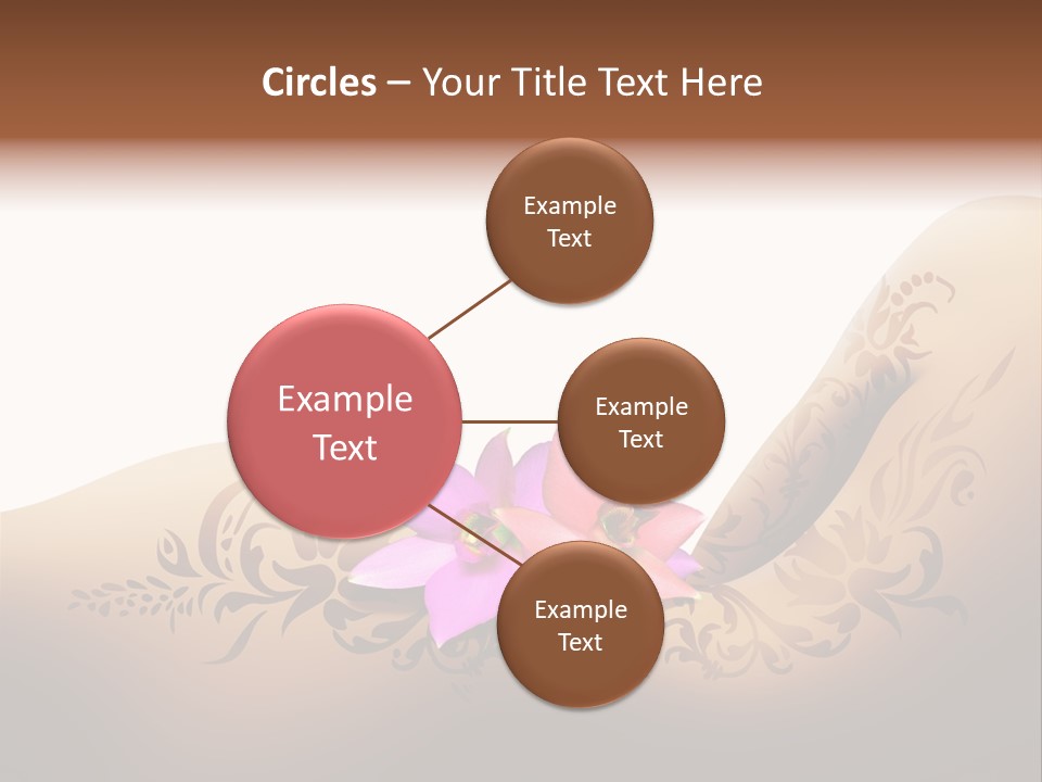 Care Pretty Beauty PowerPoint Template