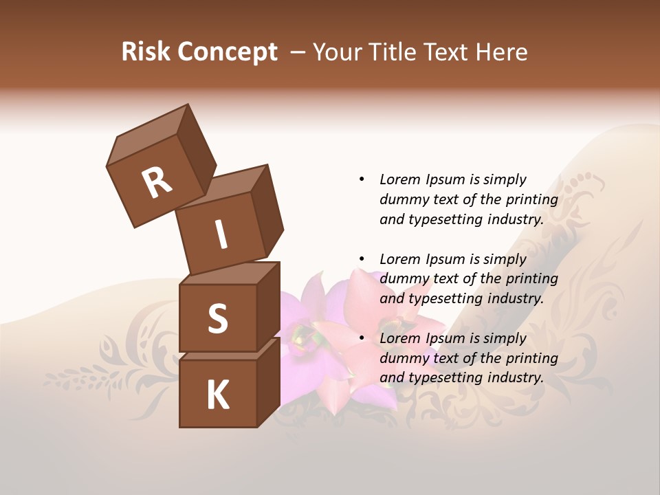 Care Pretty Beauty PowerPoint Template