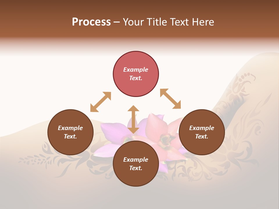 Care Pretty Beauty PowerPoint Template