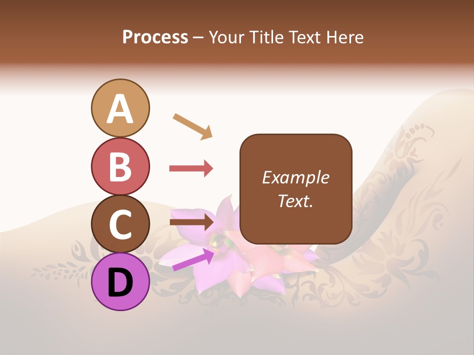 Care Pretty Beauty PowerPoint Template