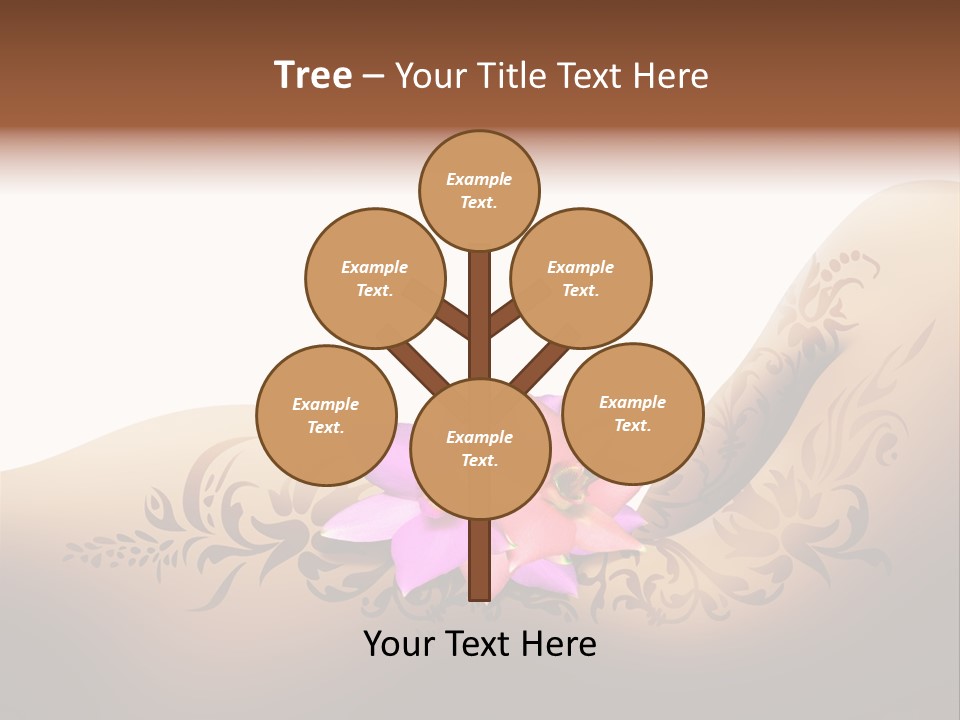 Care Pretty Beauty PowerPoint Template