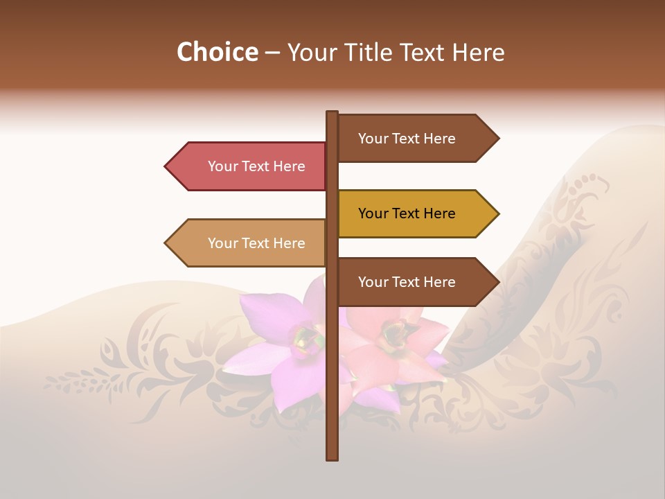 Care Pretty Beauty PowerPoint Template