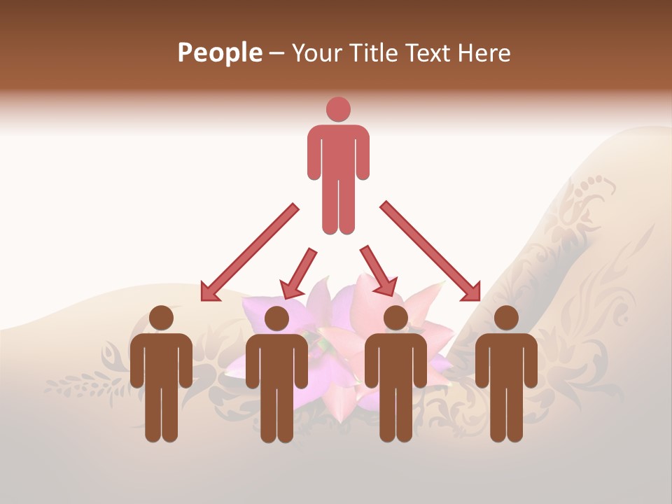 Care Pretty Beauty PowerPoint Template