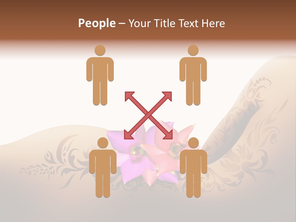 Care Pretty Beauty PowerPoint Template