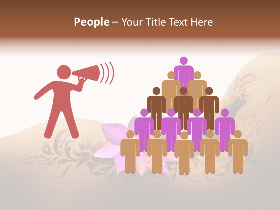 Care Pretty Beauty PowerPoint Template