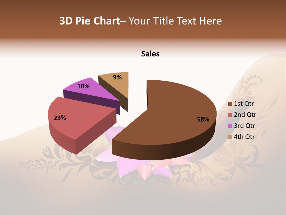 Care Pretty Beauty PowerPoint Template