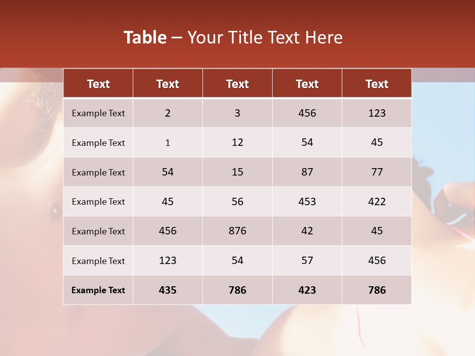 Netherlands Landscape Branches PowerPoint Template
