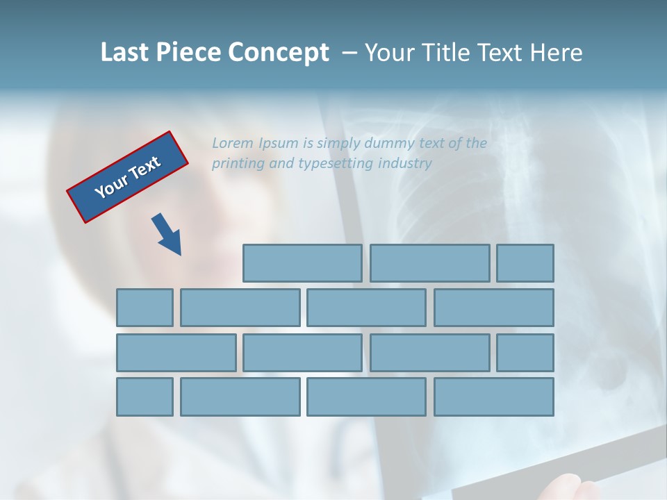 Stethoscope Rib Roentgen PowerPoint Template