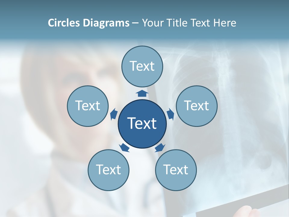 Stethoscope Rib Roentgen PowerPoint Template