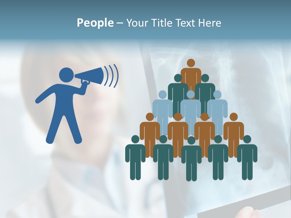 Stethoscope Rib Roentgen PowerPoint Template