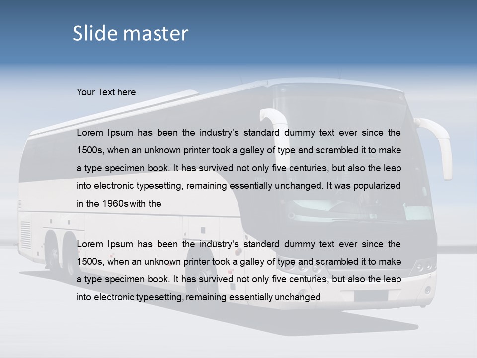 Machine Transit Exploration PowerPoint Template