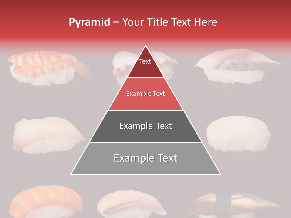 Yellow Salmon Soy PowerPoint Template