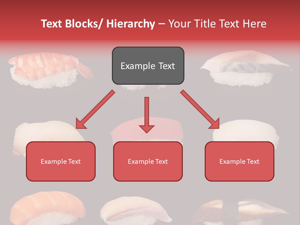 Yellow Salmon Soy PowerPoint Template