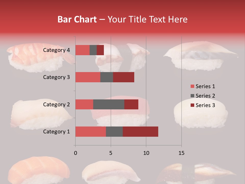 Yellow Salmon Soy PowerPoint Template
