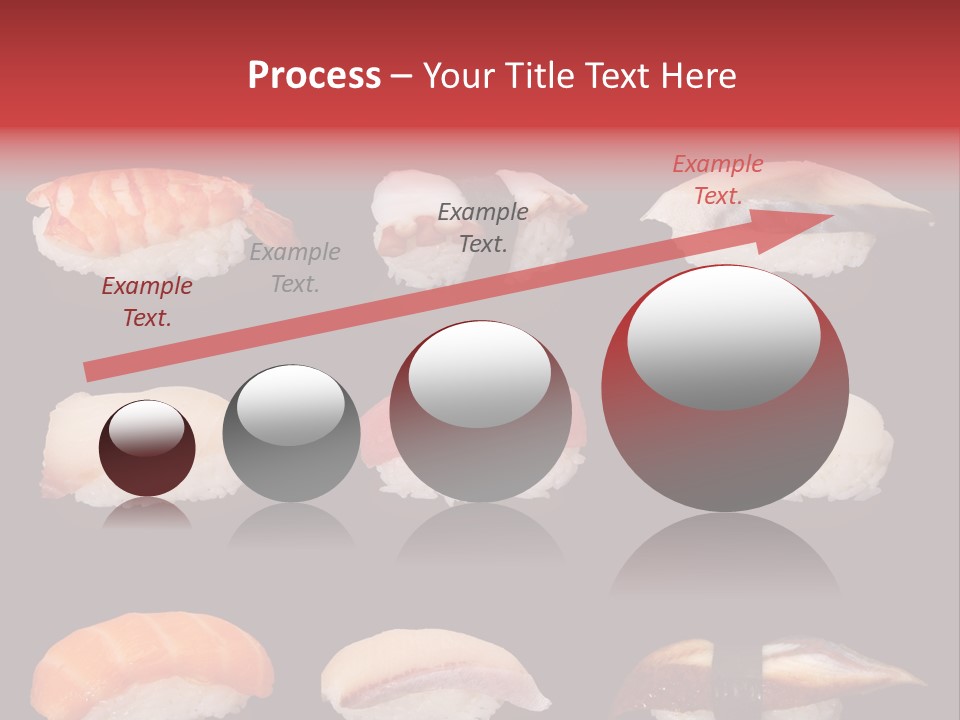 Yellow Salmon Soy PowerPoint Template