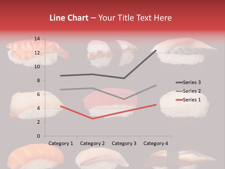 Yellow Salmon Soy PowerPoint Template