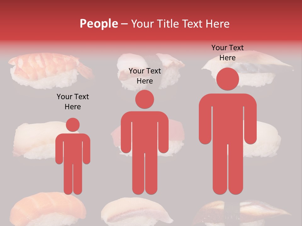 Yellow Salmon Soy PowerPoint Template